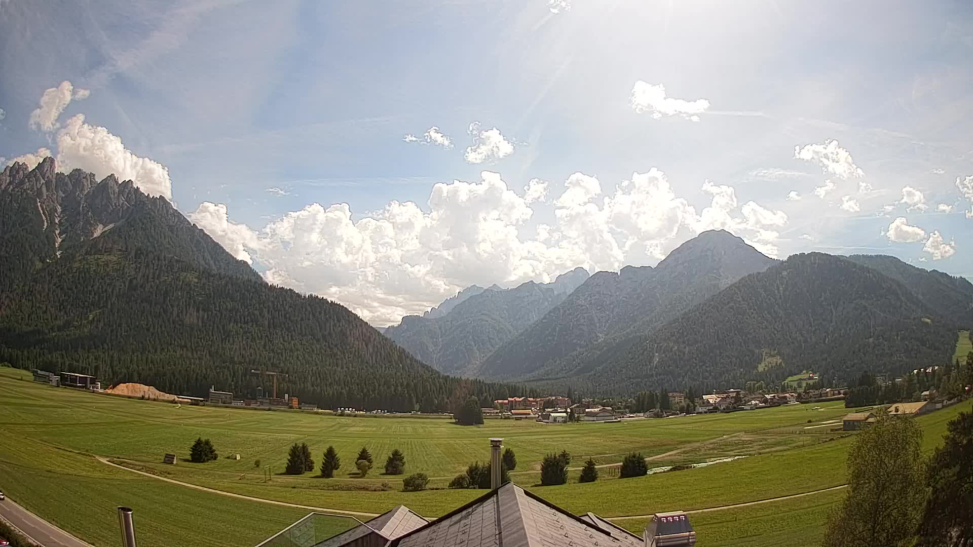 Webcam Toblach Dolomiten – Blick vom Hotel Rosengarten