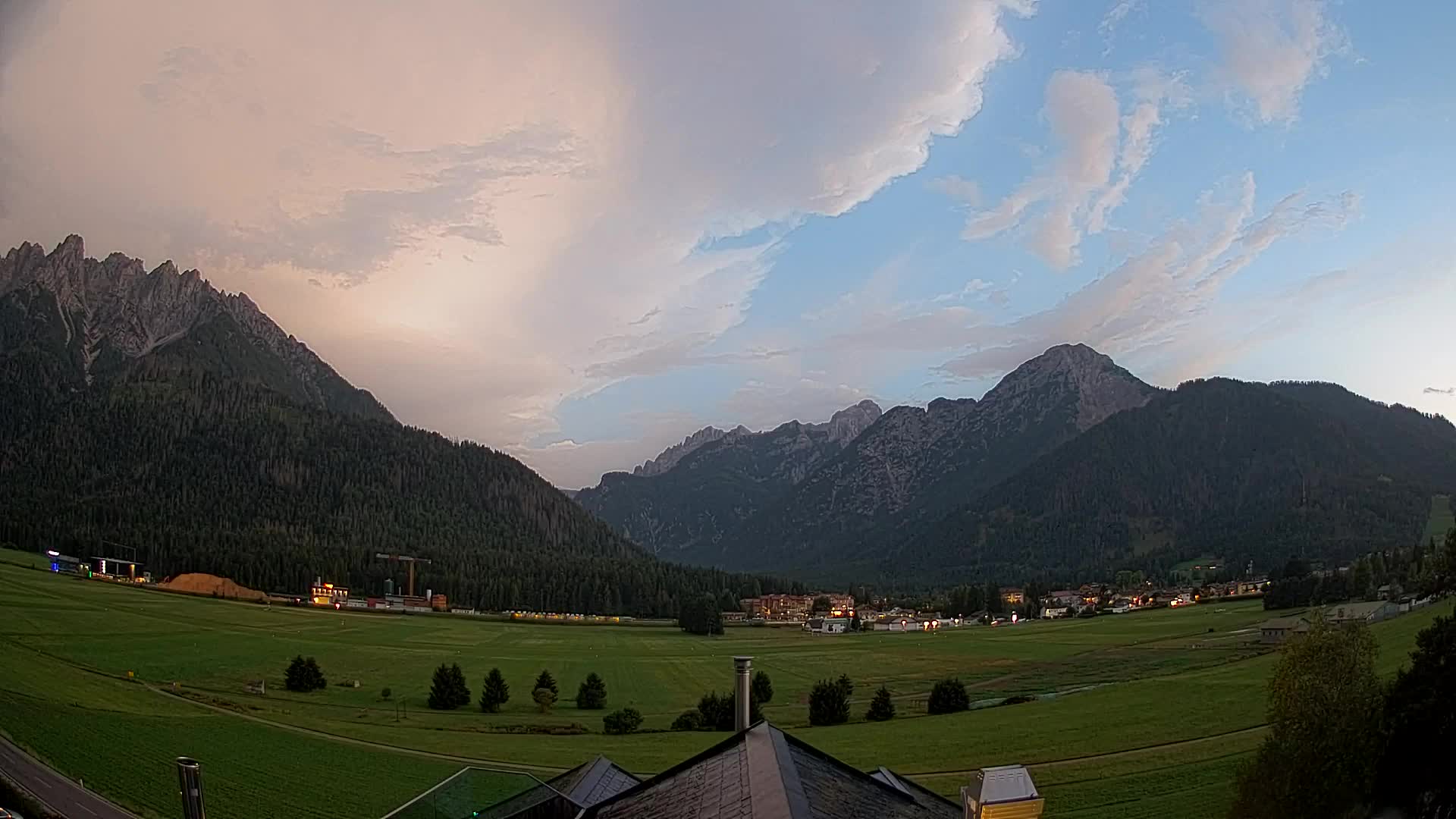 Webcam Toblach Dolomiten – Blick vom Hotel Rosengarten