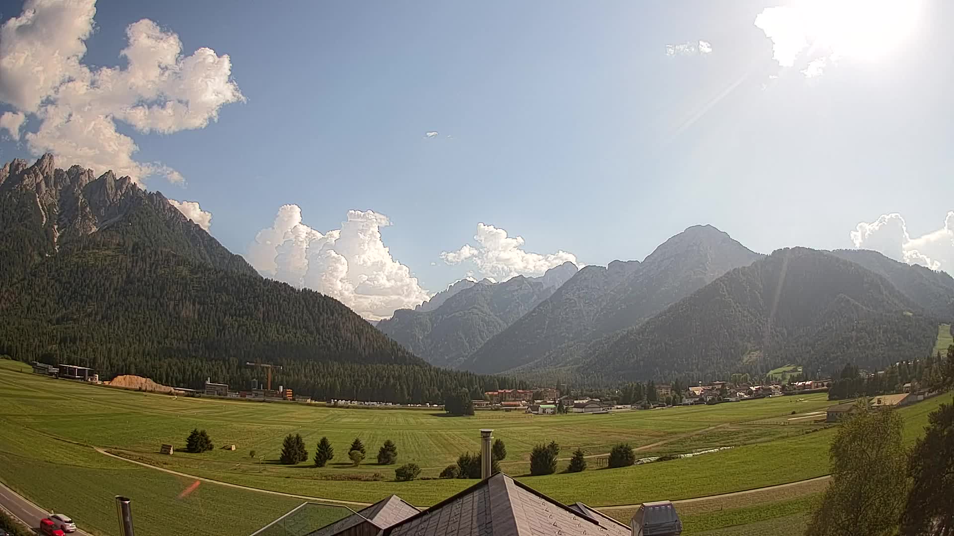 Webcam Dobbiaco Dolomiti – Vista dall’Hotel Rosengarten