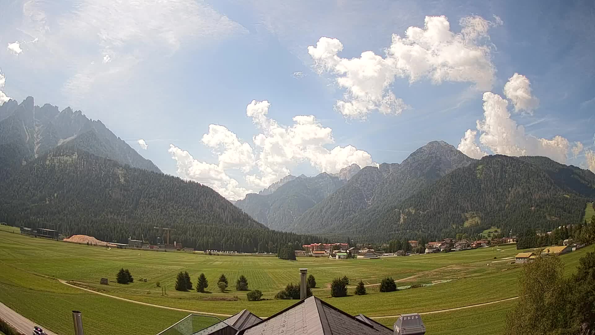 Webcam Toblach Dolomiten – Blick vom Hotel Rosengarten