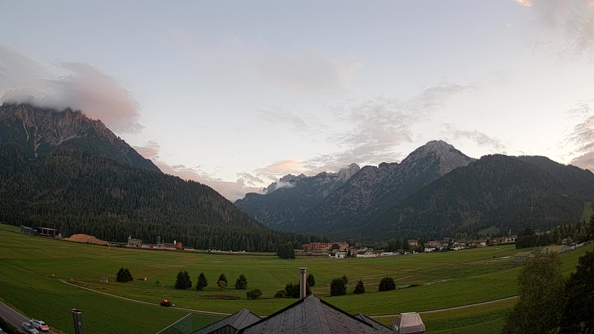Webcam Toblach Dolomiten – Blick vom Hotel Rosengarten