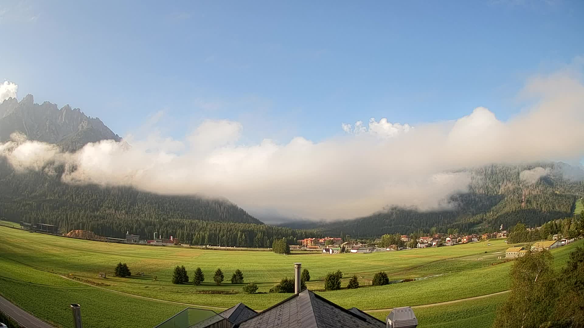 Webcam Toblach Dolomites – Vue depuis l’Hôtel Rosengarten