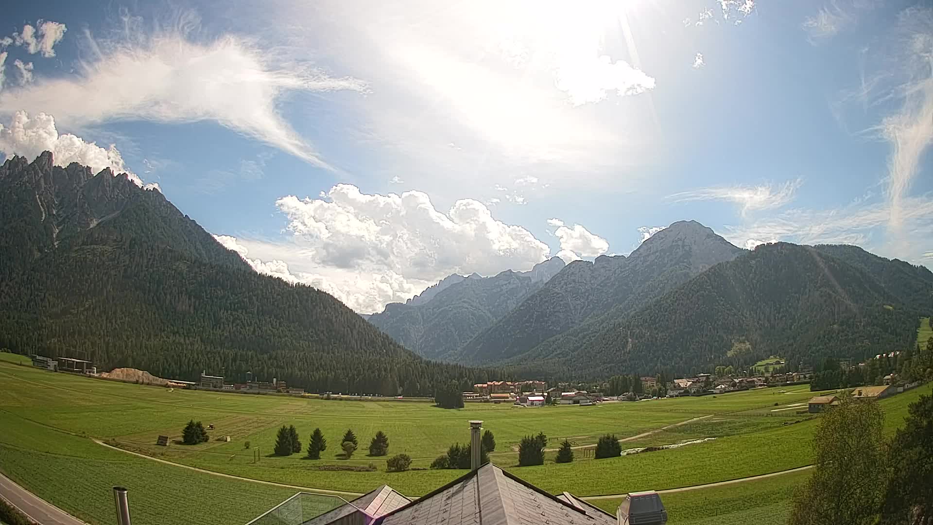 Webcam Dobbiaco Dolomiti – Vista dall’Hotel Rosengarten