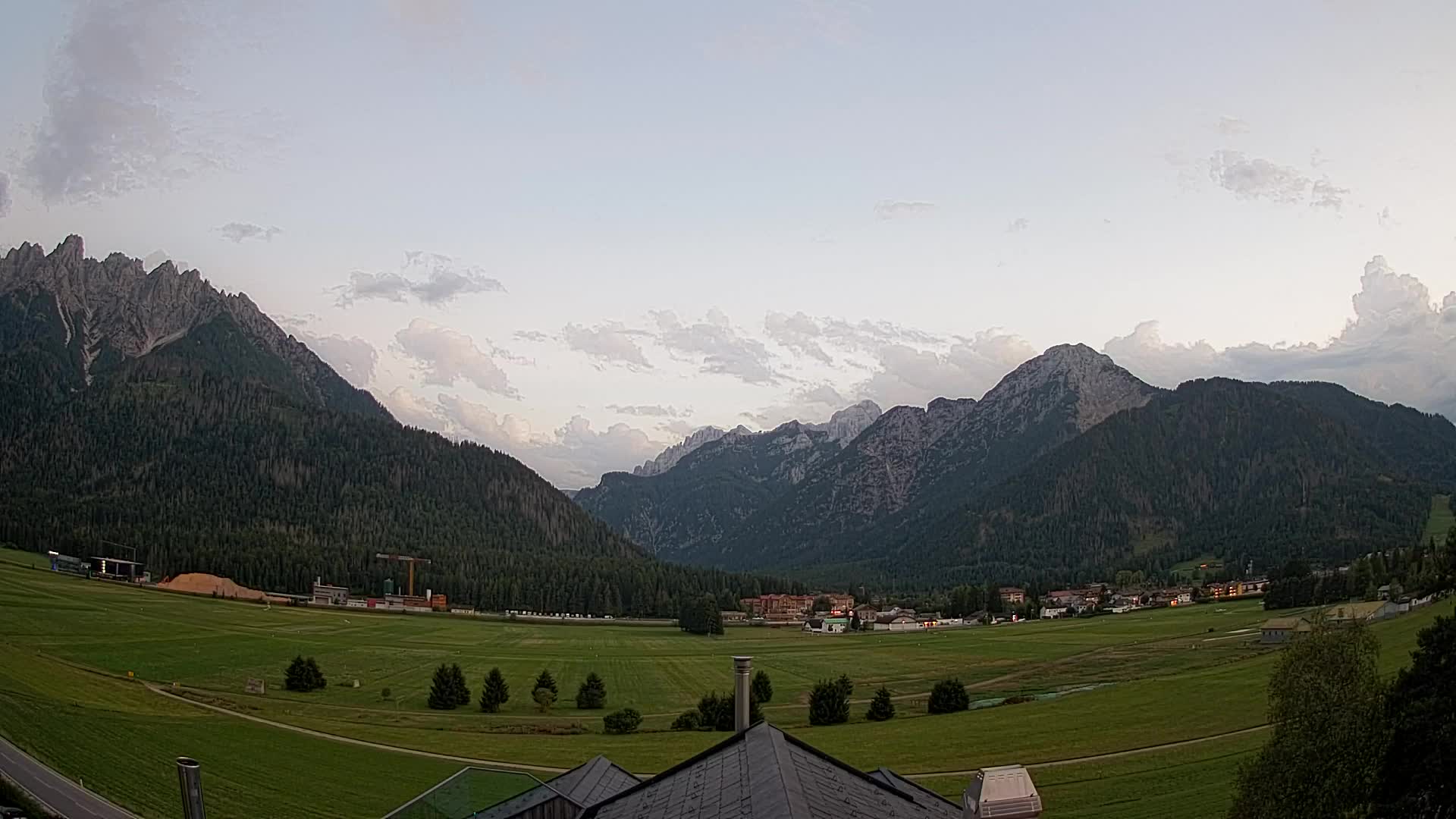 Webcam Toblach Dolomites – Vue depuis l’Hôtel Rosengarten