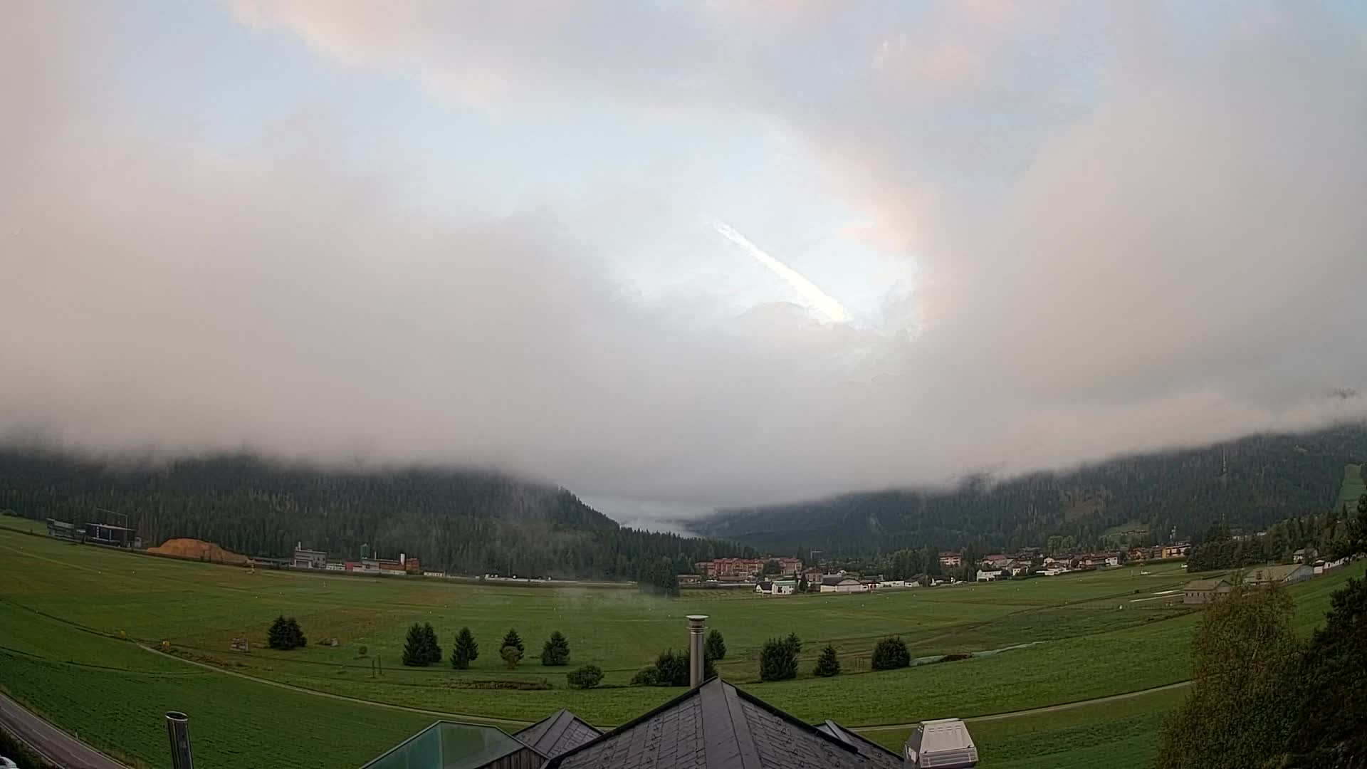 Webcam Toblach Dolomites – Vue depuis l’Hôtel Rosengarten