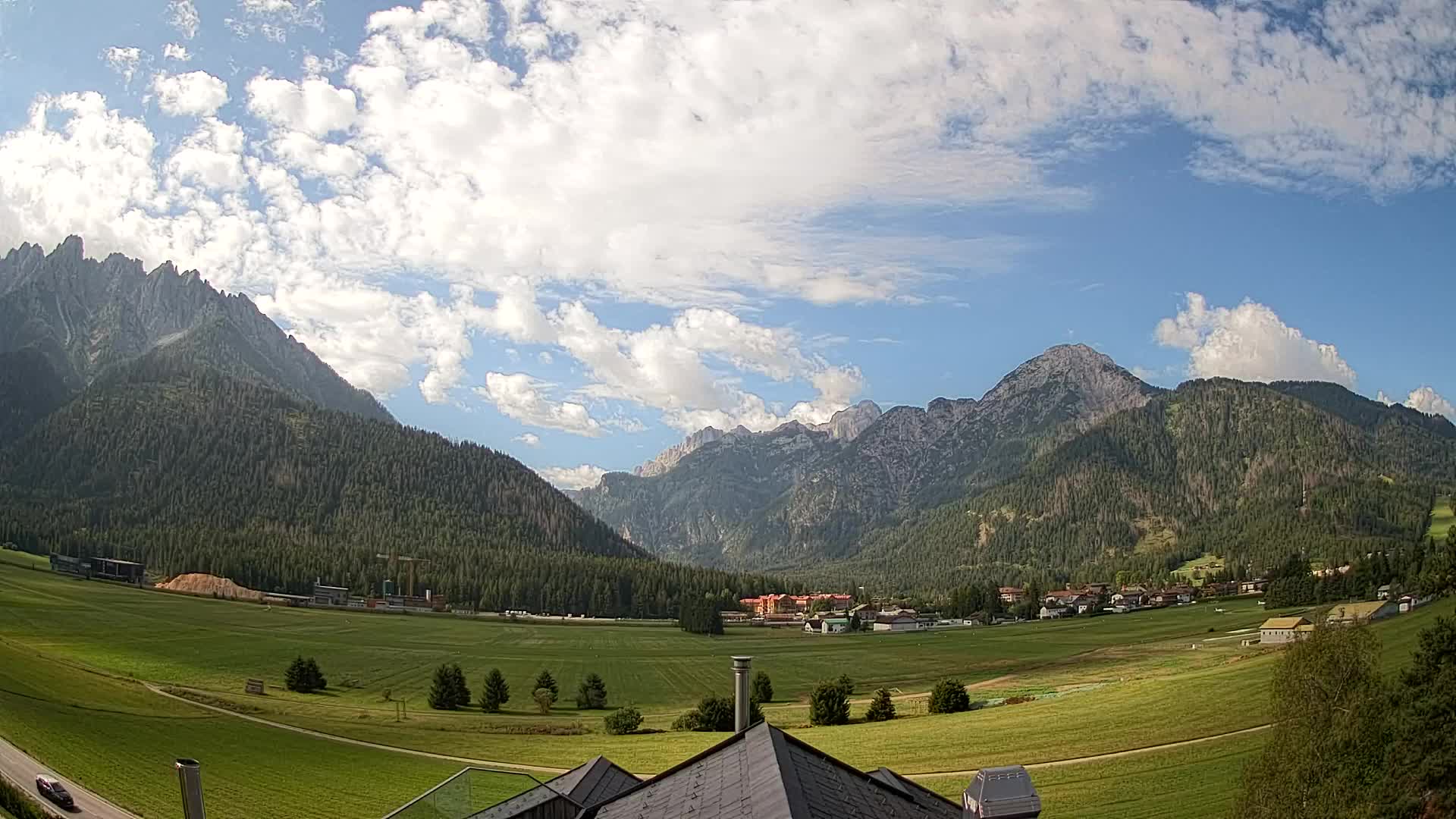 Webcam Dobbiaco Dolomiti – Vista dall’Hotel Rosengarten