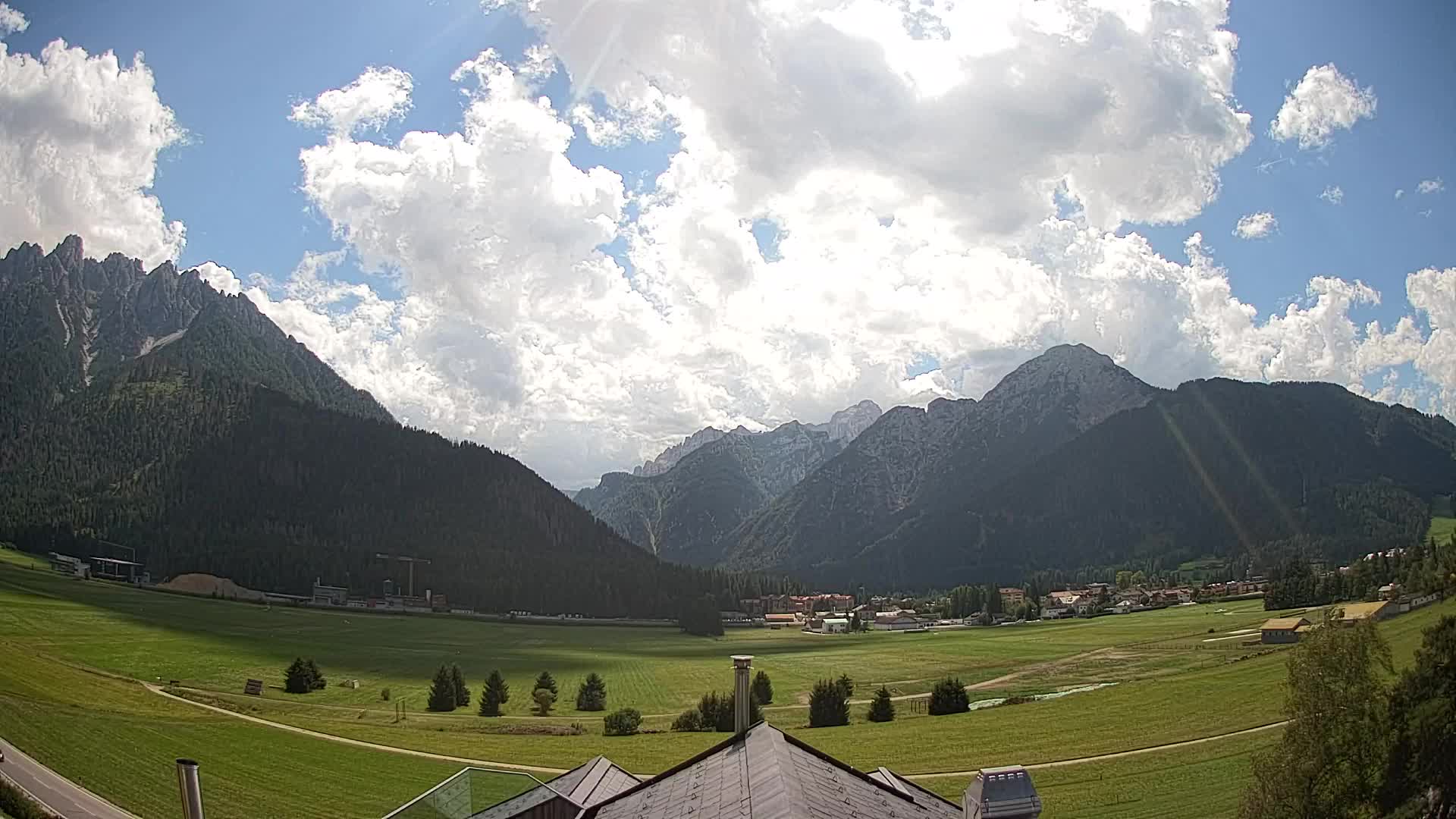 Webcam Toblach Dolomitas – Vista desde el Hotel Rosengarten