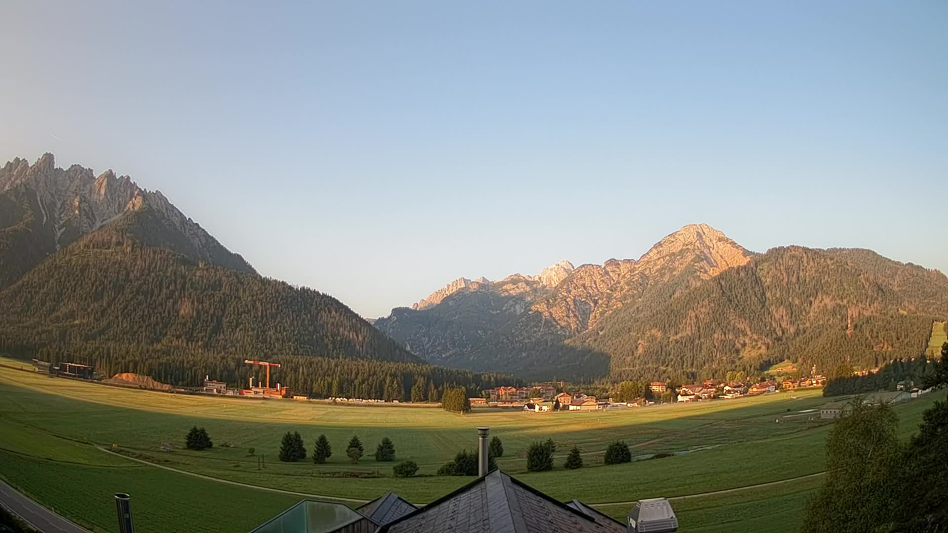 Webcam Toblach Dolomiten – Blick vom Hotel Rosengarten