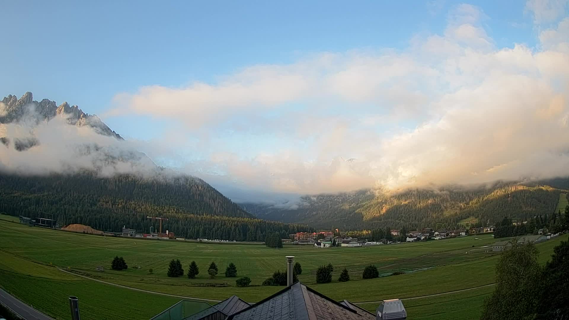 Webcam Toblach Dolomiten – Blick vom Hotel Rosengarten