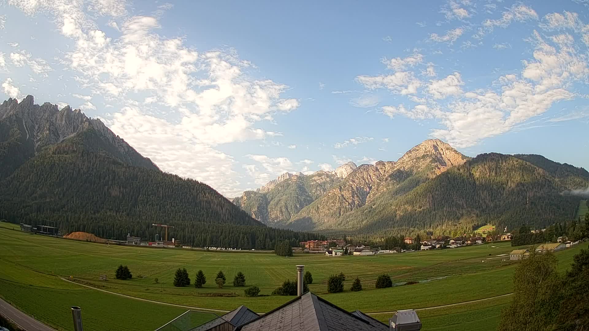 Webcam Toblach Dolomites – Vue depuis l’Hôtel Rosengarten