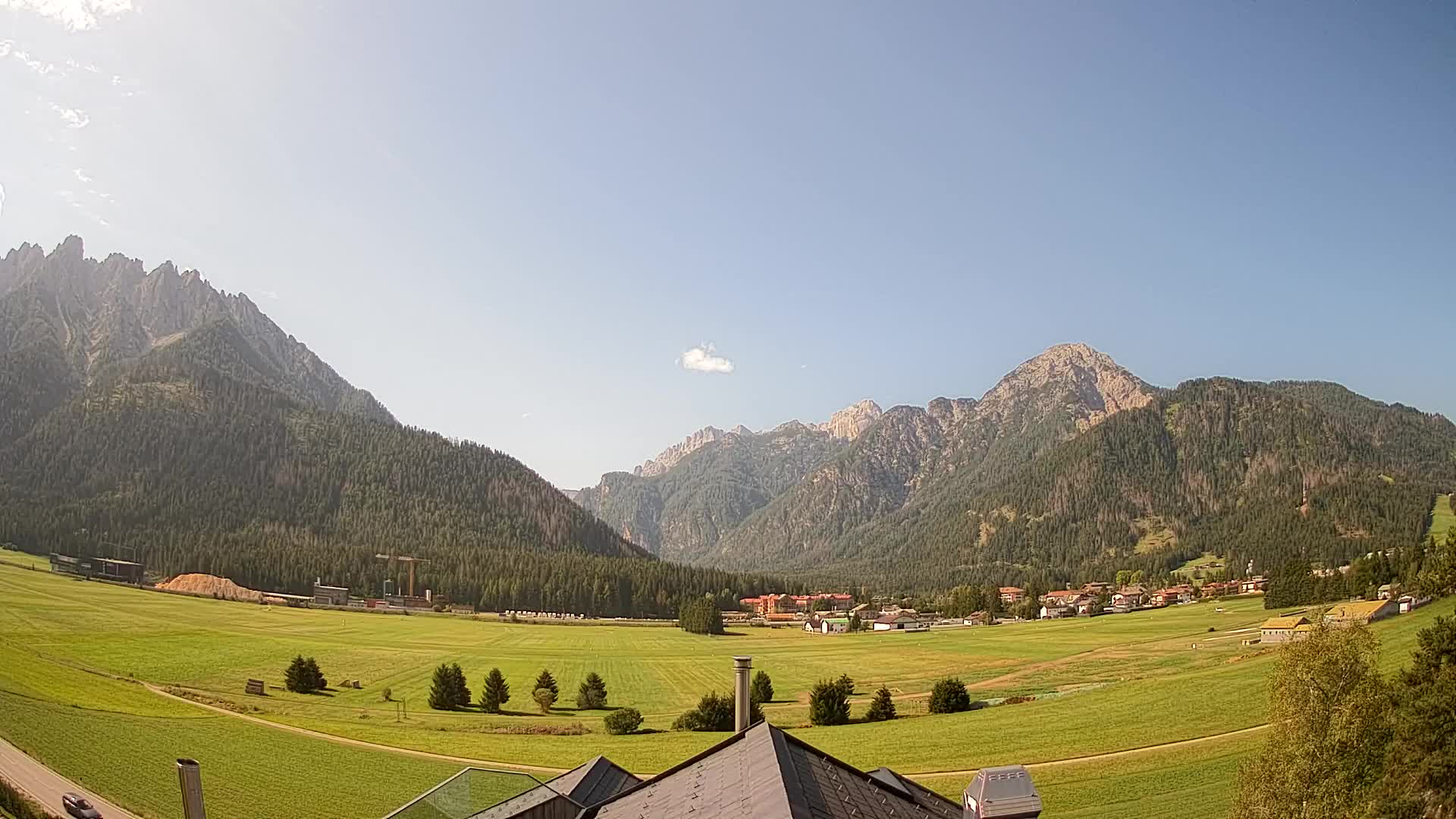 Webcam Toblach Dolomitas – Vista desde el Hotel Rosengarten