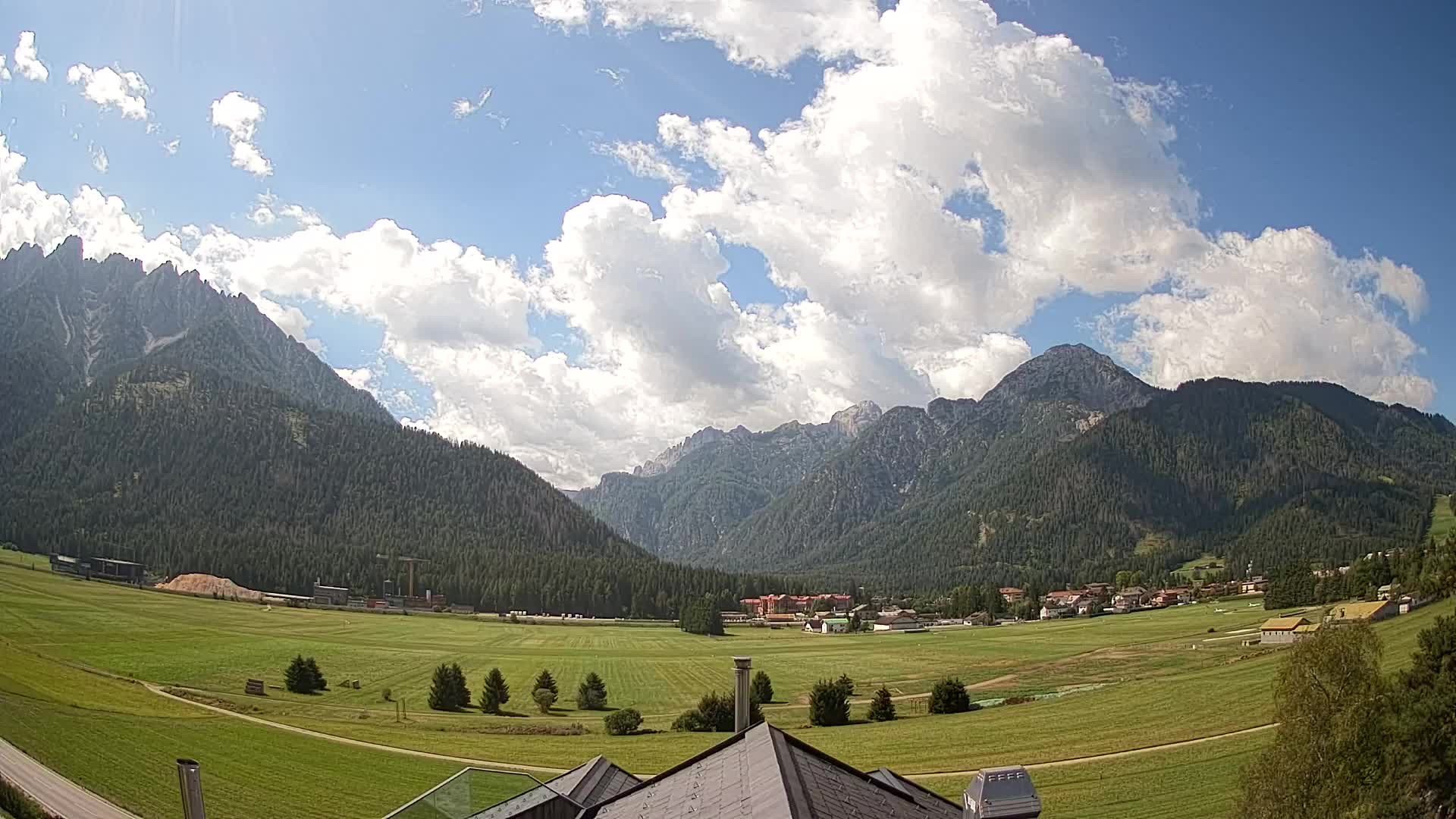 Webcam Toblach Dolomitas – Vista desde el Hotel Rosengarten