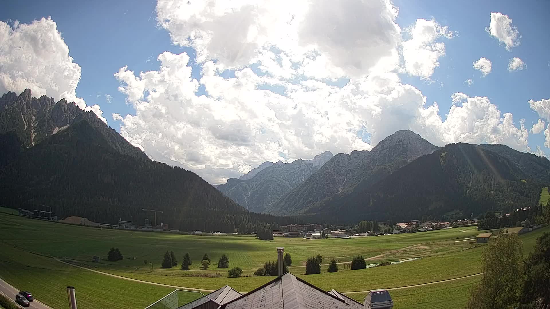 Webcam Toblach Dolomiten – Blick vom Hotel Rosengarten