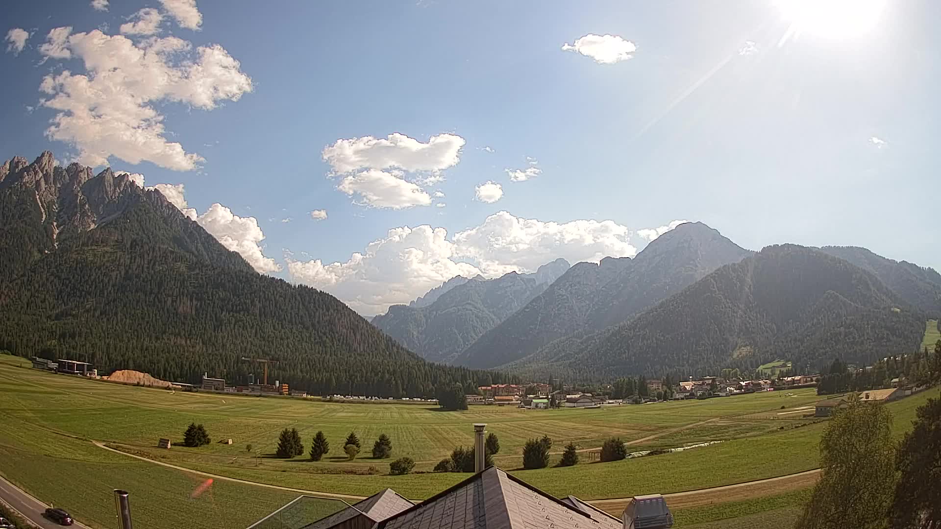 Webcam Toblach Dolomiten – Blick vom Hotel Rosengarten