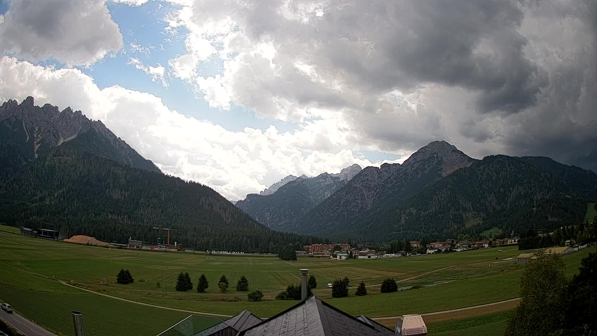 Webcam Toblach Dolomiten – Blick vom Hotel Rosengarten
