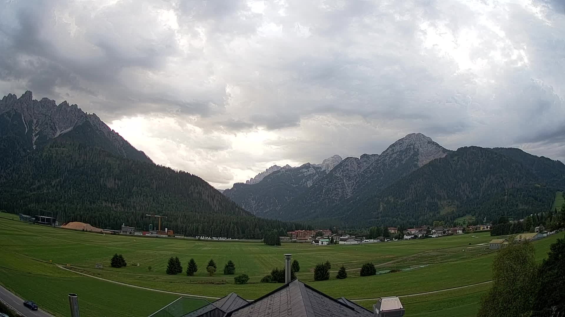 Webcam Toblach Dolomites – Vue depuis l’Hôtel Rosengarten