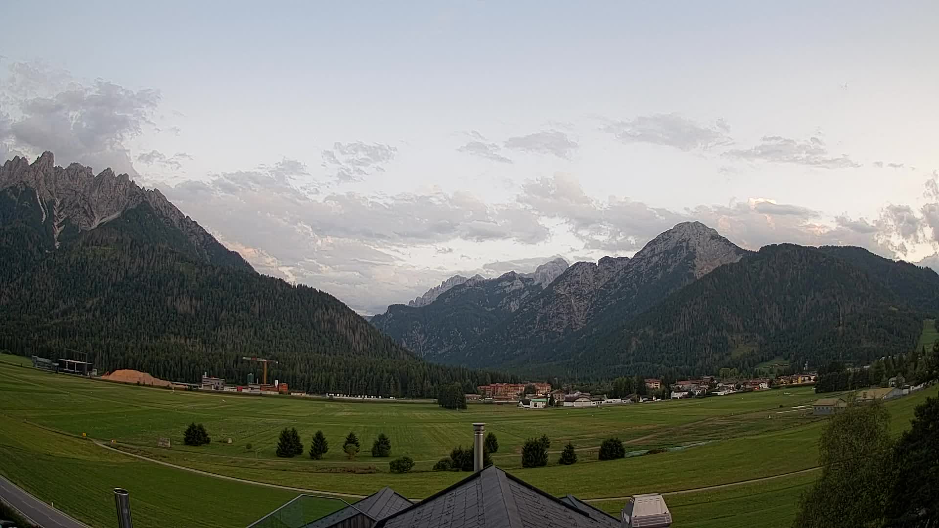 Webcam Toblach Dolomiten – Blick vom Hotel Rosengarten