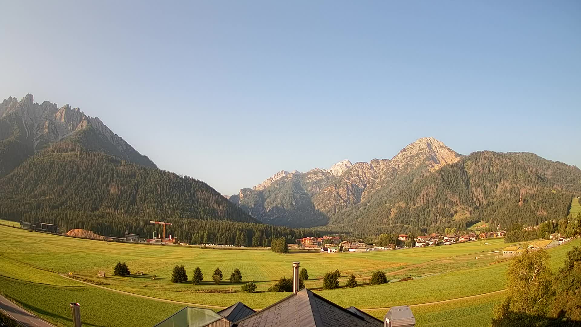 Webcam Toblach Dolomites – Vue depuis l’Hôtel Rosengarten