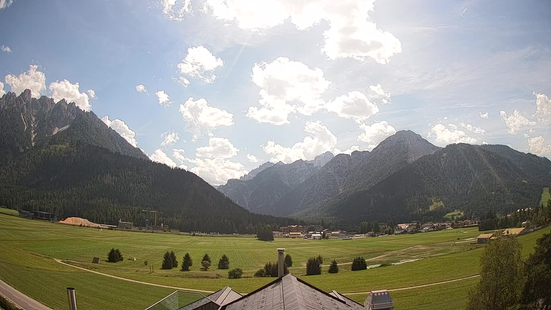 Webcam Toblach Dolomites – Vue depuis l’Hôtel Rosengarten
