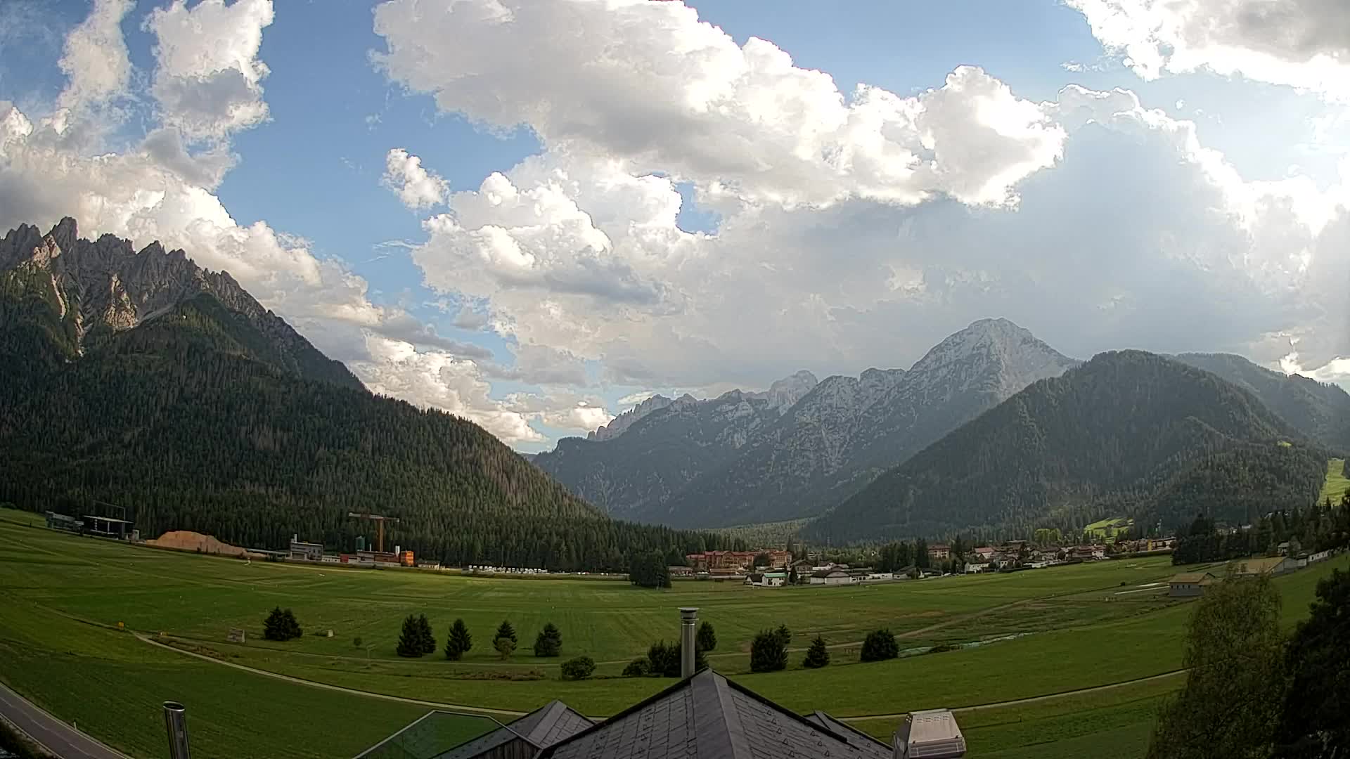 Webcam Toblach Dolomites – Vue depuis l’Hôtel Rosengarten