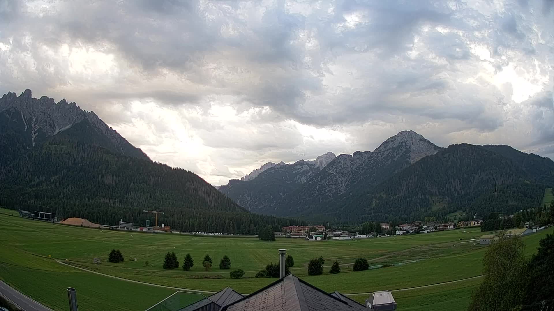 Webcam Toblach Dolomites – Vue depuis l’Hôtel Rosengarten