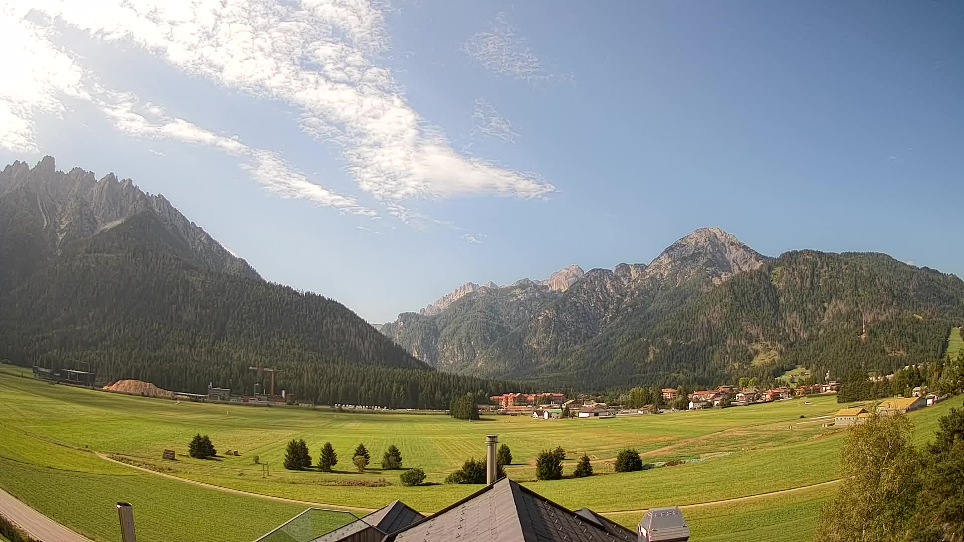 Webcam Toblach Dolomites – Vue depuis l’Hôtel Rosengarten