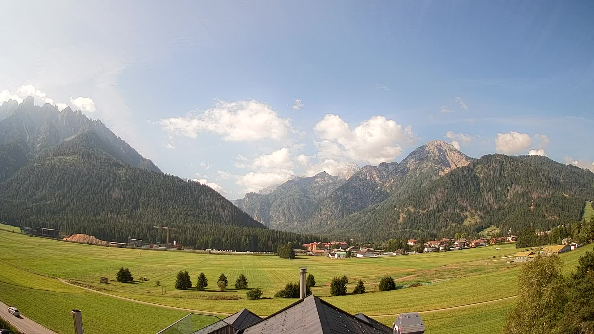 Webcam Toblach Dolomitas – Vista desde el Hotel Rosengarten