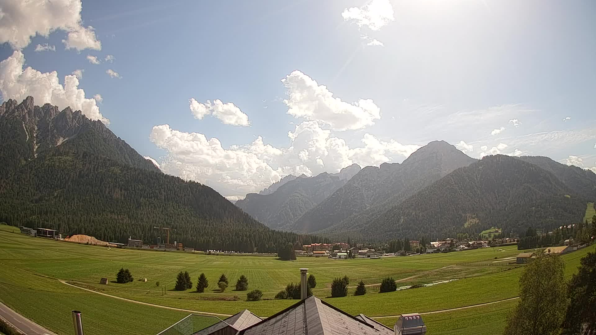 Webcam Toblach Dolomitas – Vista desde el Hotel Rosengarten