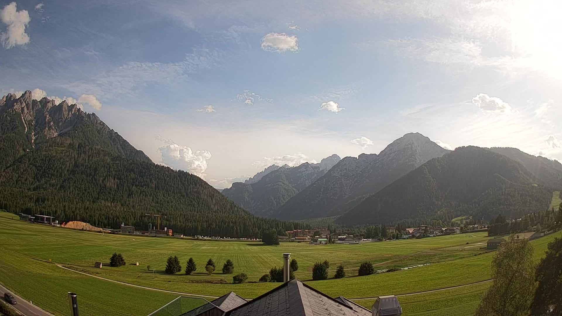 Webcam Dobbiaco Dolomiti – Vista dall’Hotel Rosengarten
