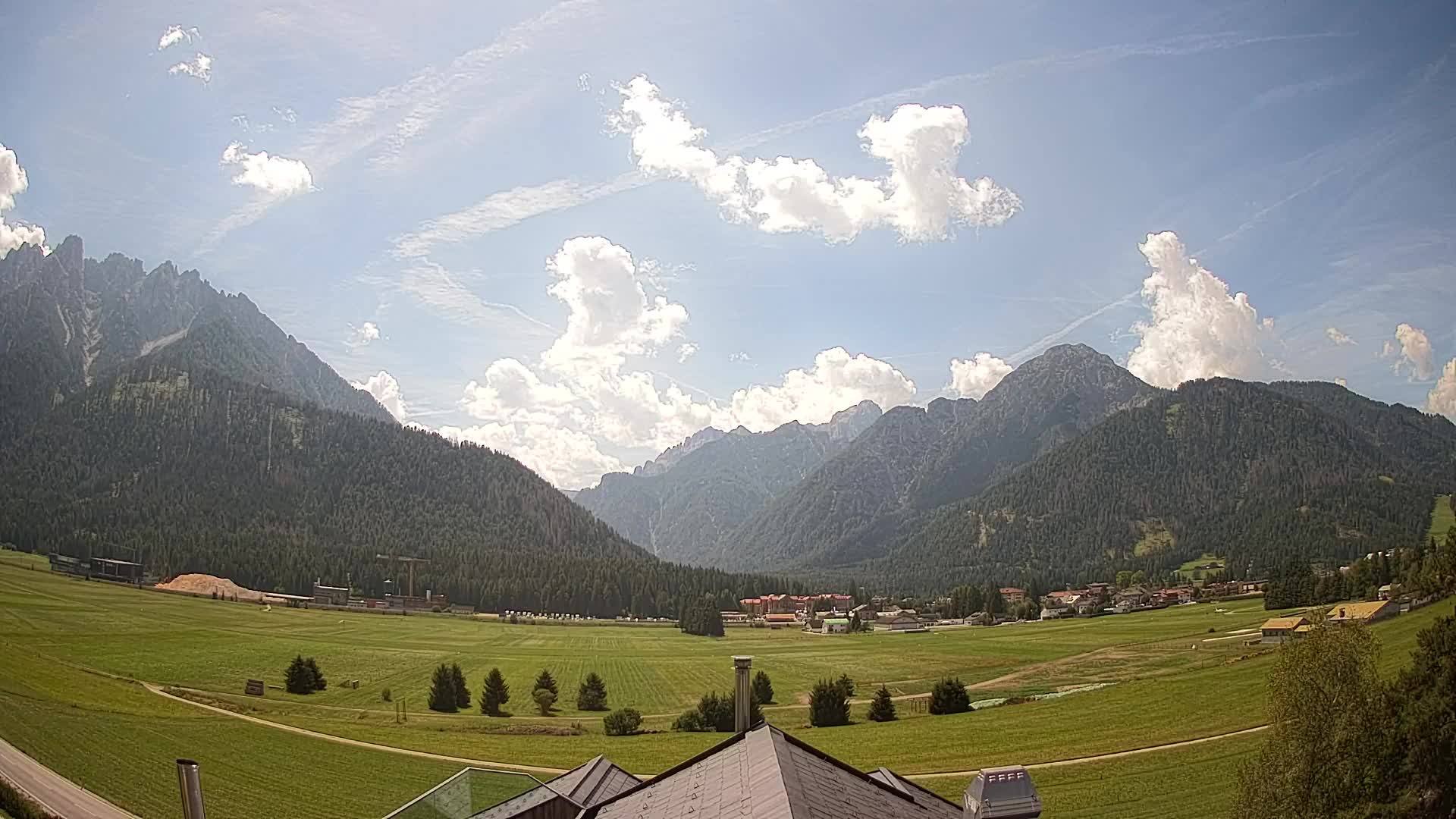 Webcam Toblach Dolomiten – Blick vom Hotel Rosengarten