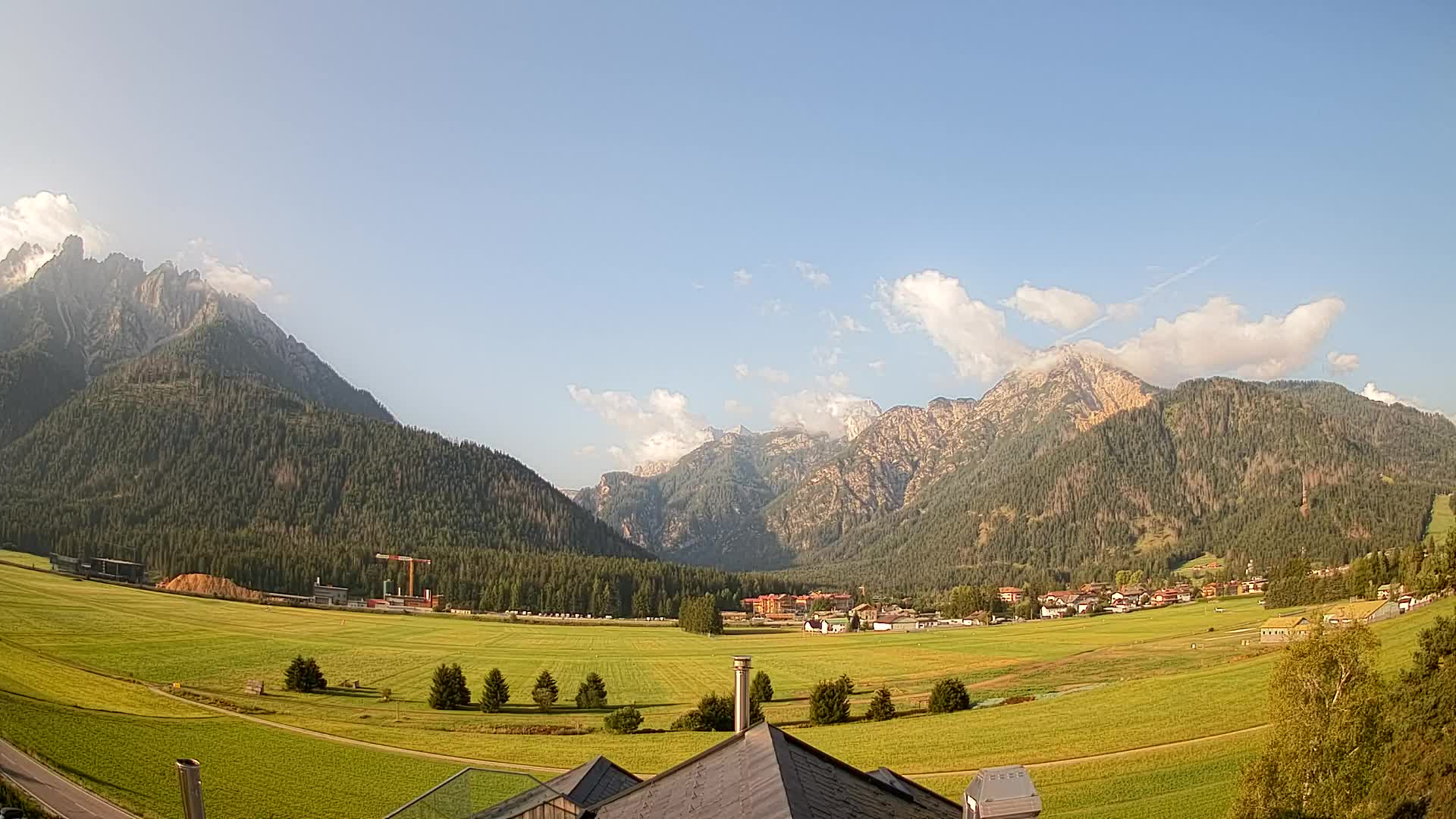 Webcam Toblach Dolomites – Vue depuis l’Hôtel Rosengarten
