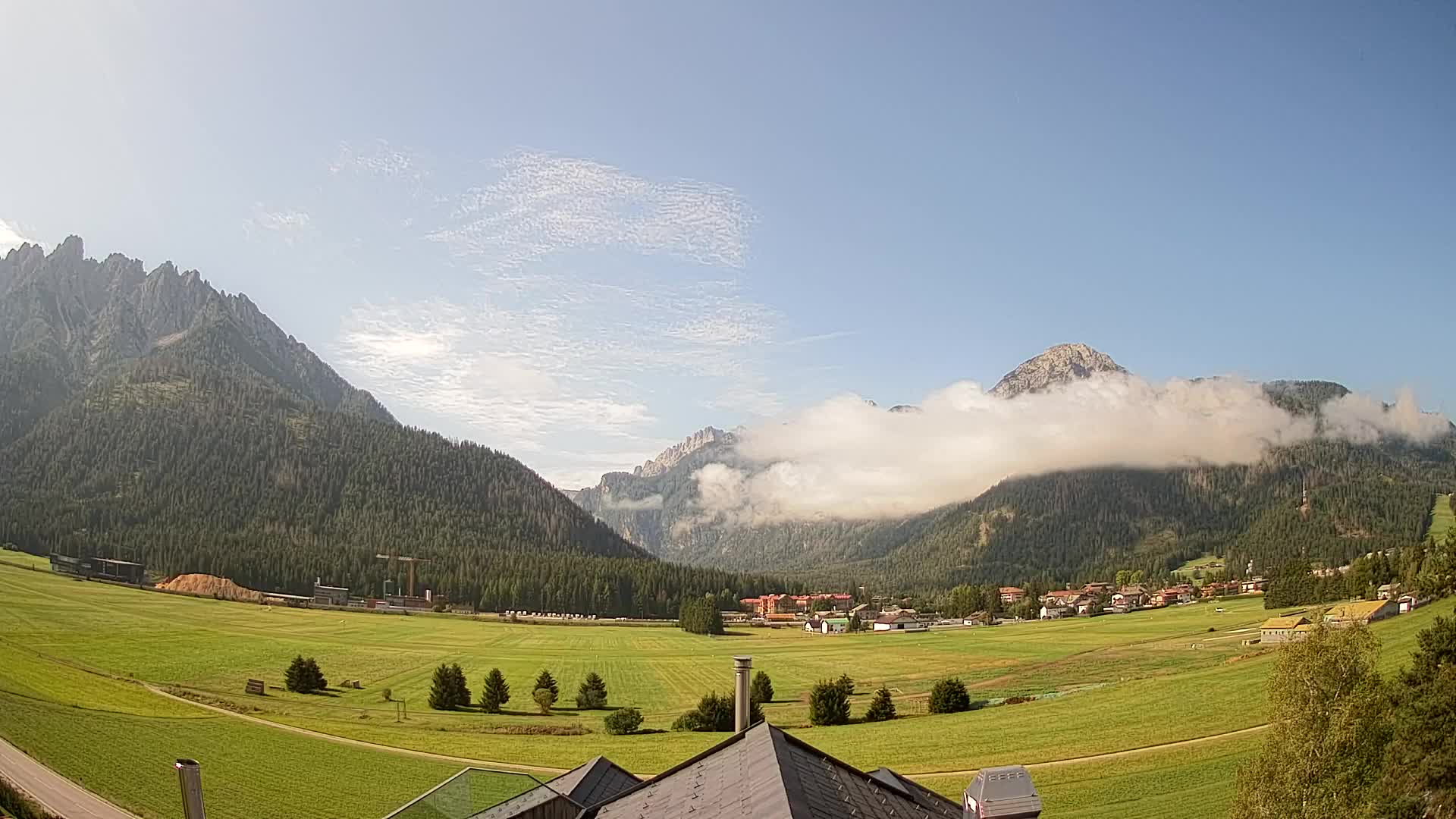Webcam Toblach Dolomites – Vue depuis l’Hôtel Rosengarten