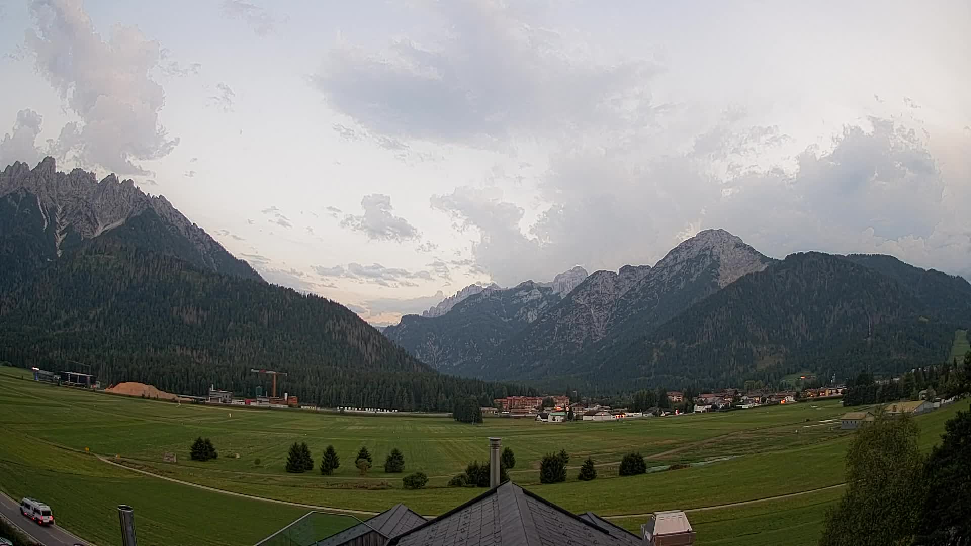 Webcam Toblach Dolomiten – Blick vom Hotel Rosengarten