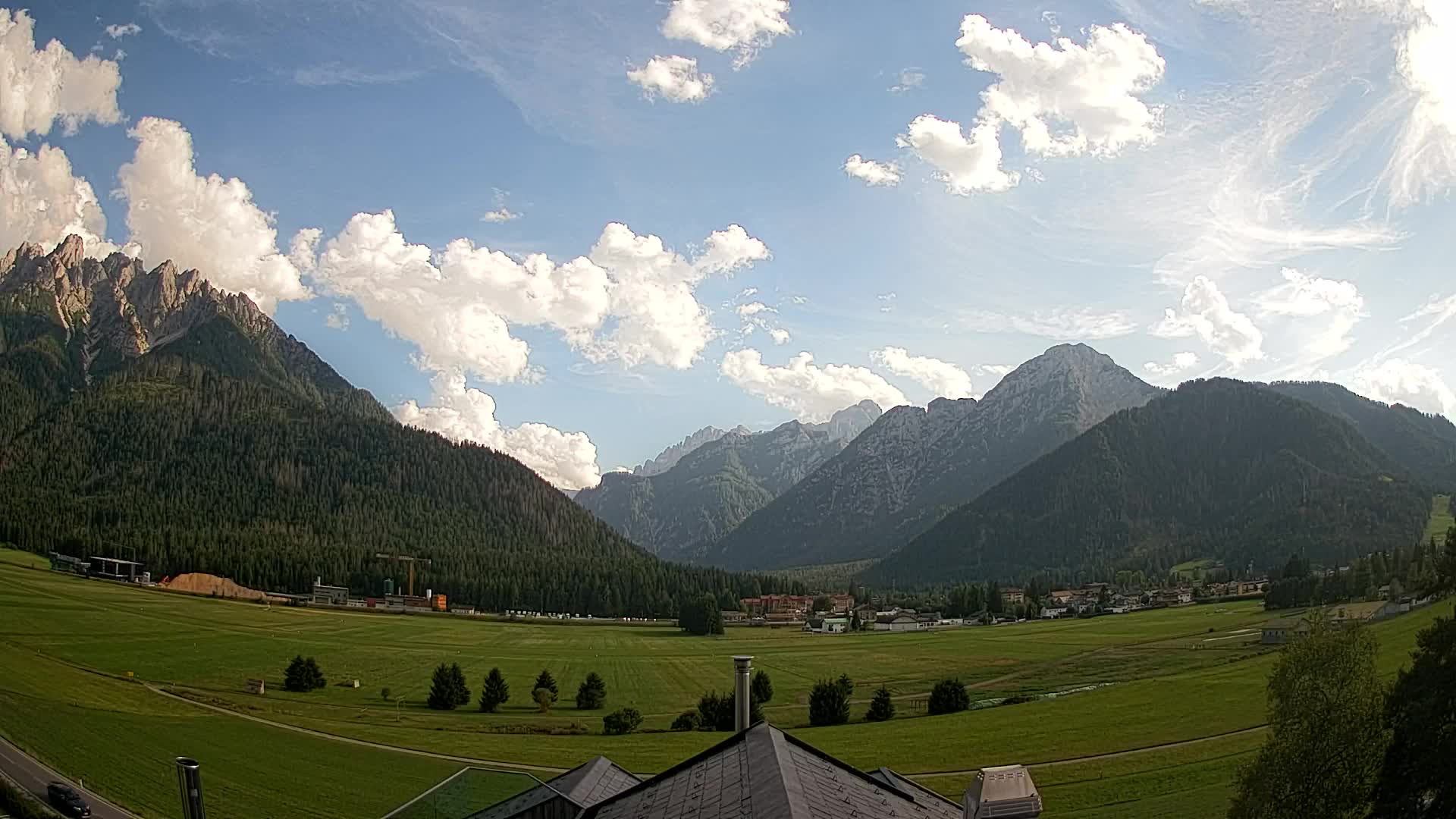 Webcam Dobbiaco Dolomiti – Vista dall’Hotel Rosengarten