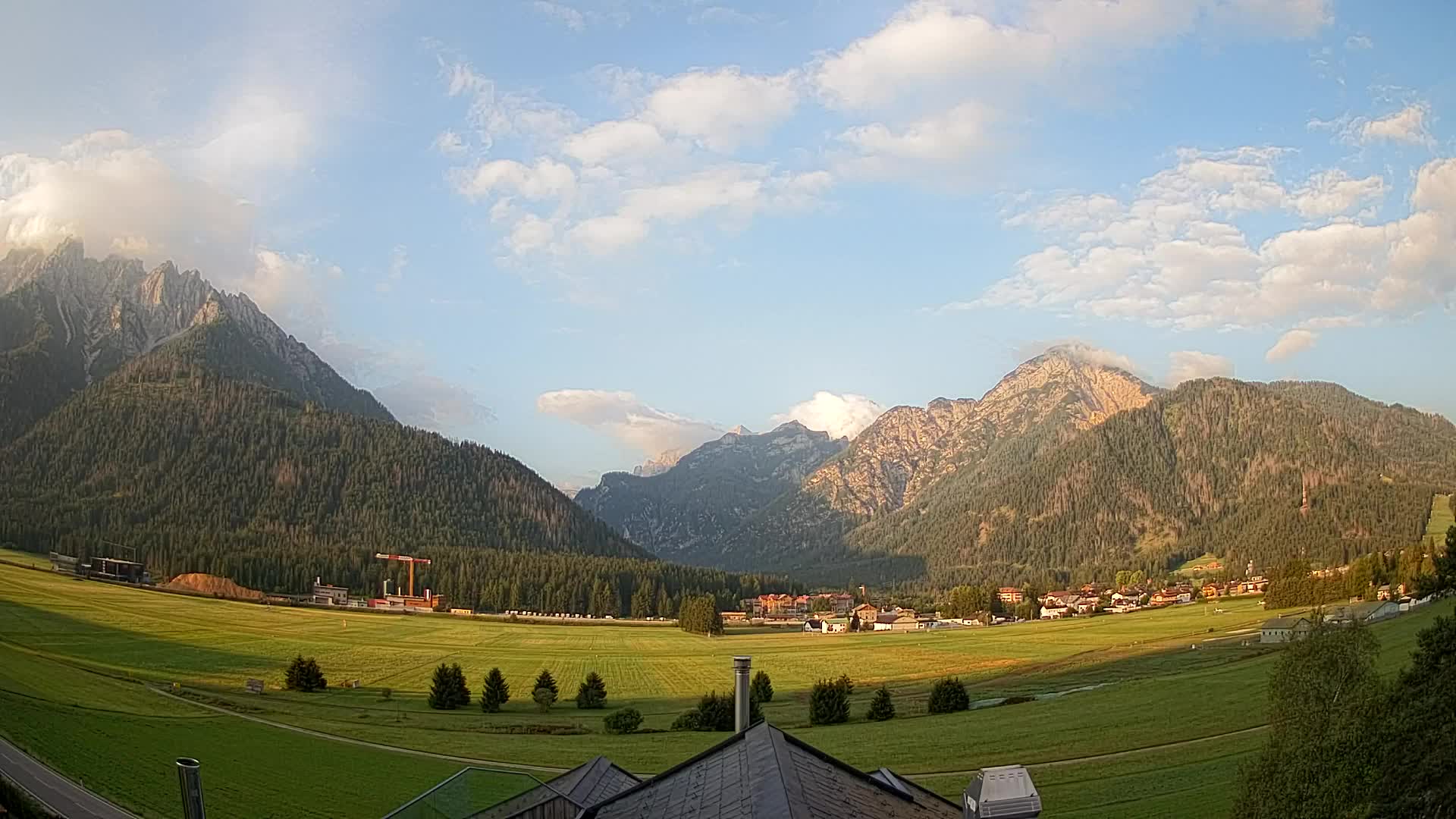 Webcam Toblach Dolomiten – Blick vom Hotel Rosengarten