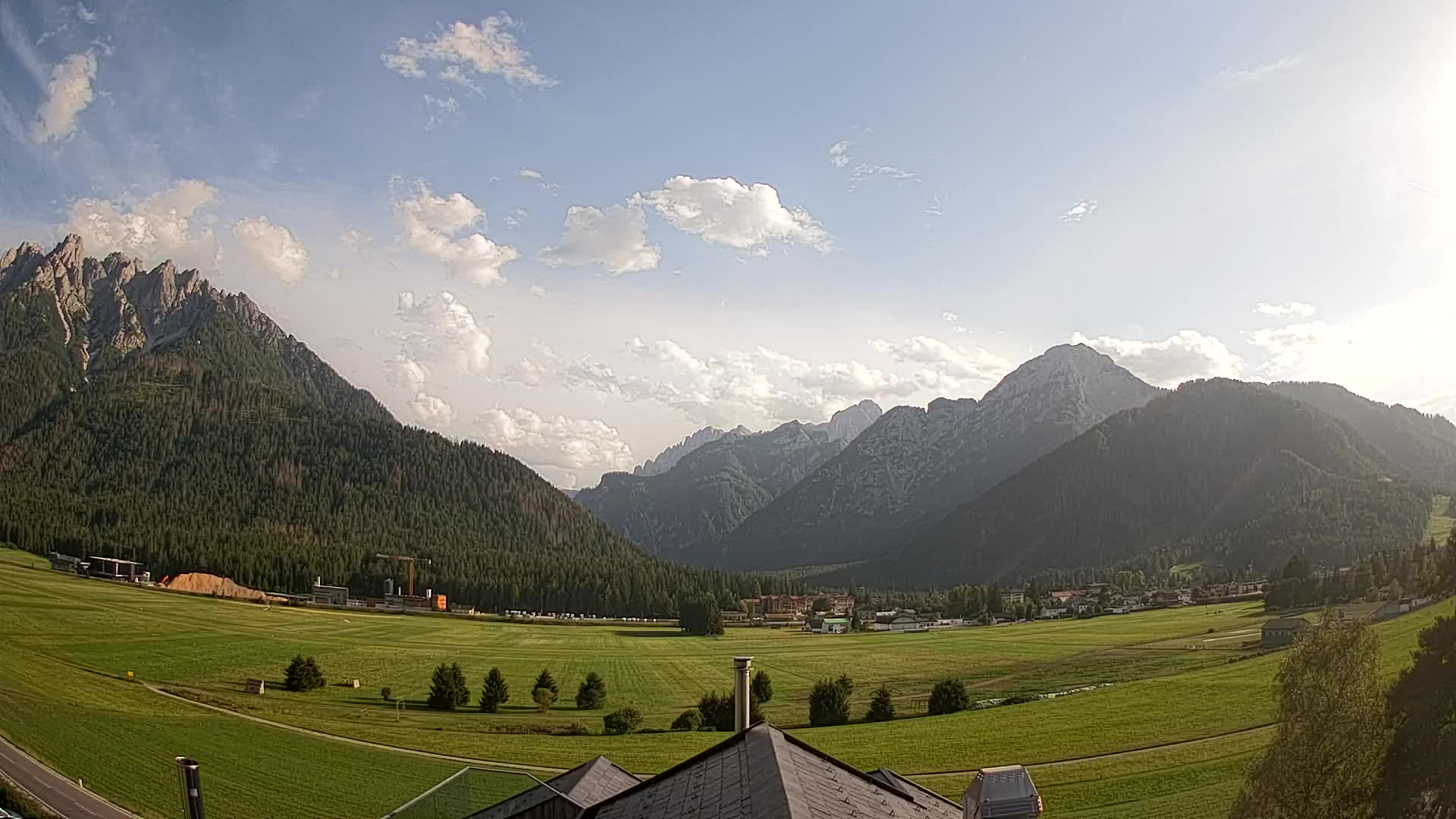 Webcam Toblach Dolomitas – Vista desde el Hotel Rosengarten