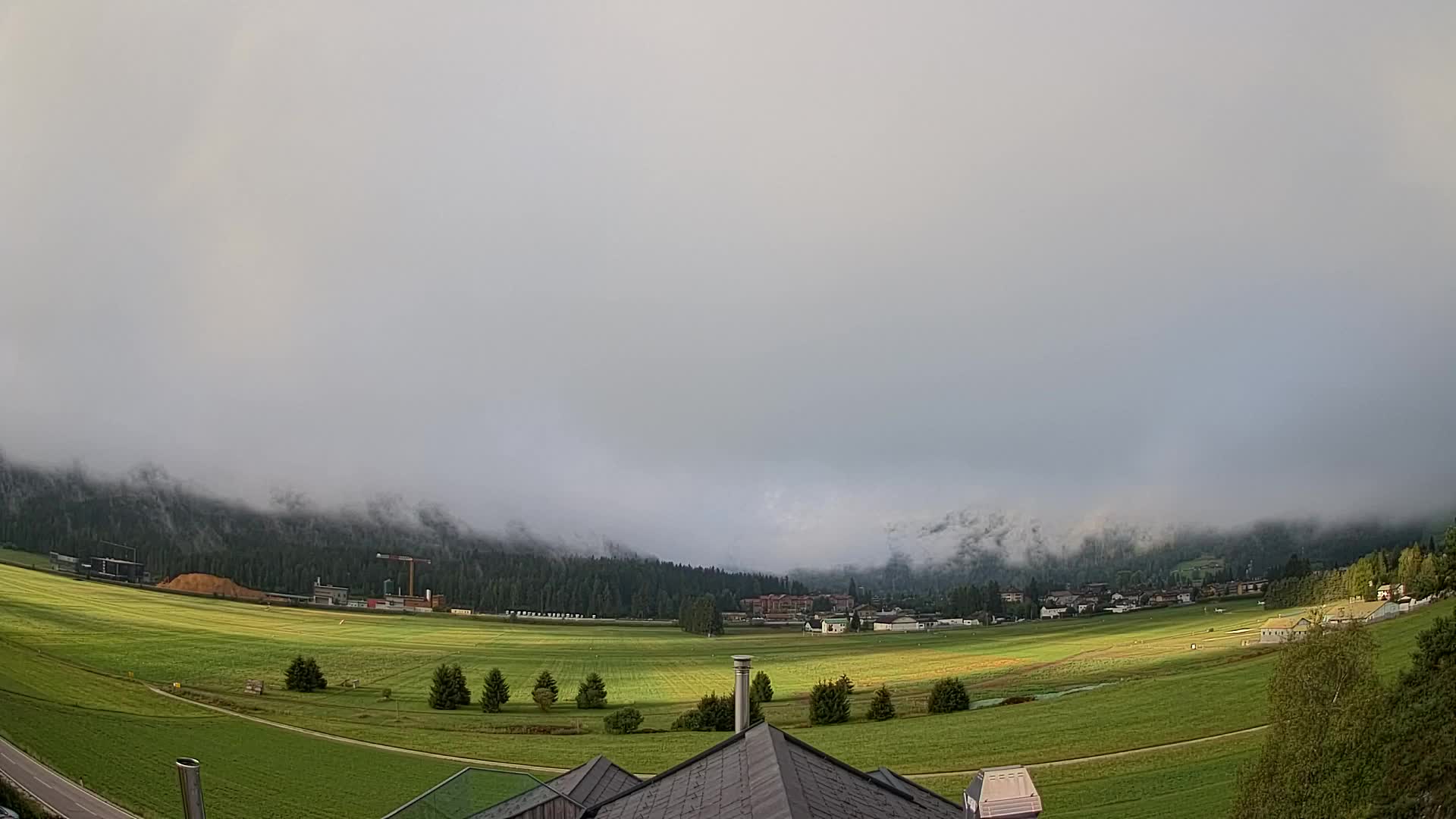 Webcam Toblach Dolomites – Vue depuis l’Hôtel Rosengarten