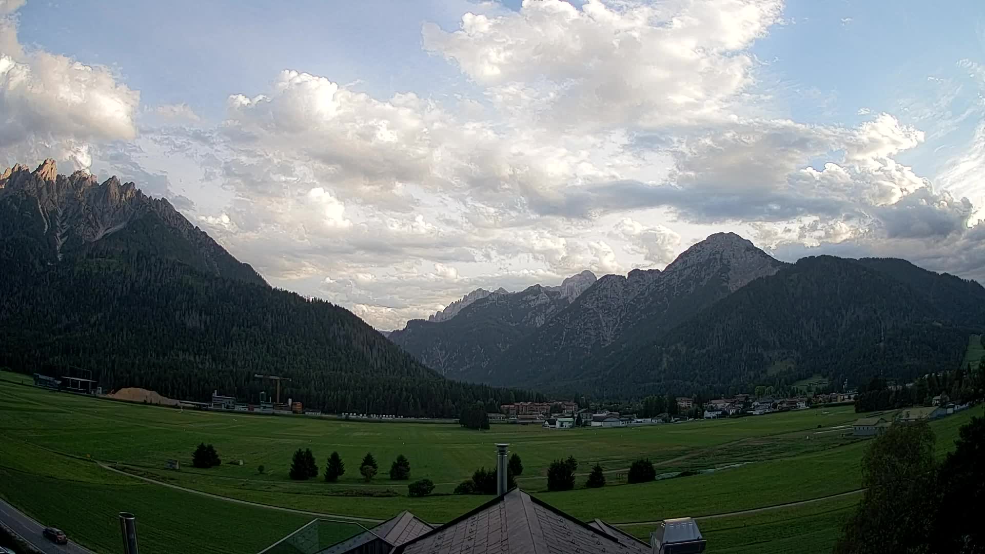Webcam Toblach Dolomites – Vue depuis l’Hôtel Rosengarten