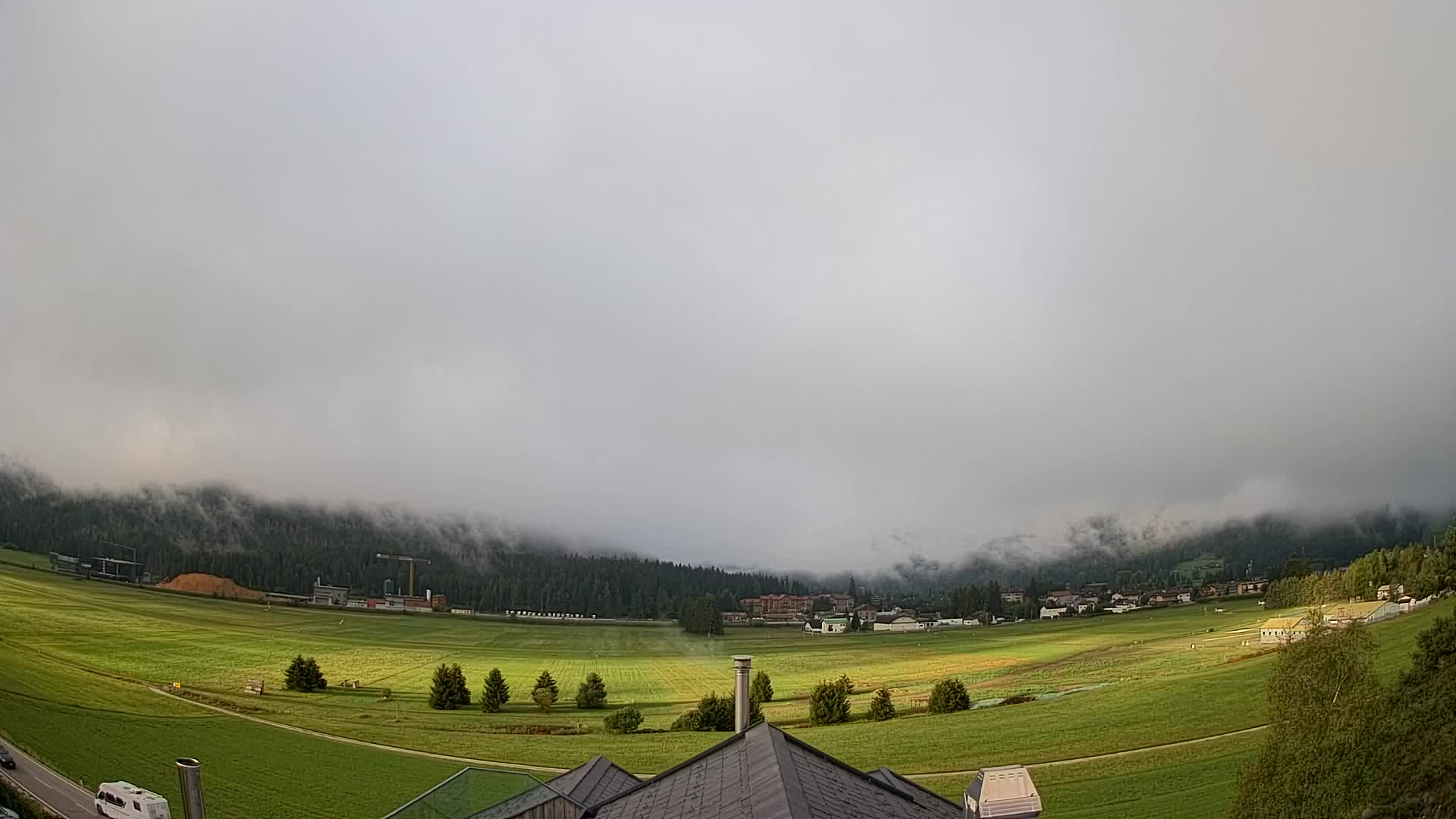 Webcam Toblach Dolomites – Vue depuis l’Hôtel Rosengarten