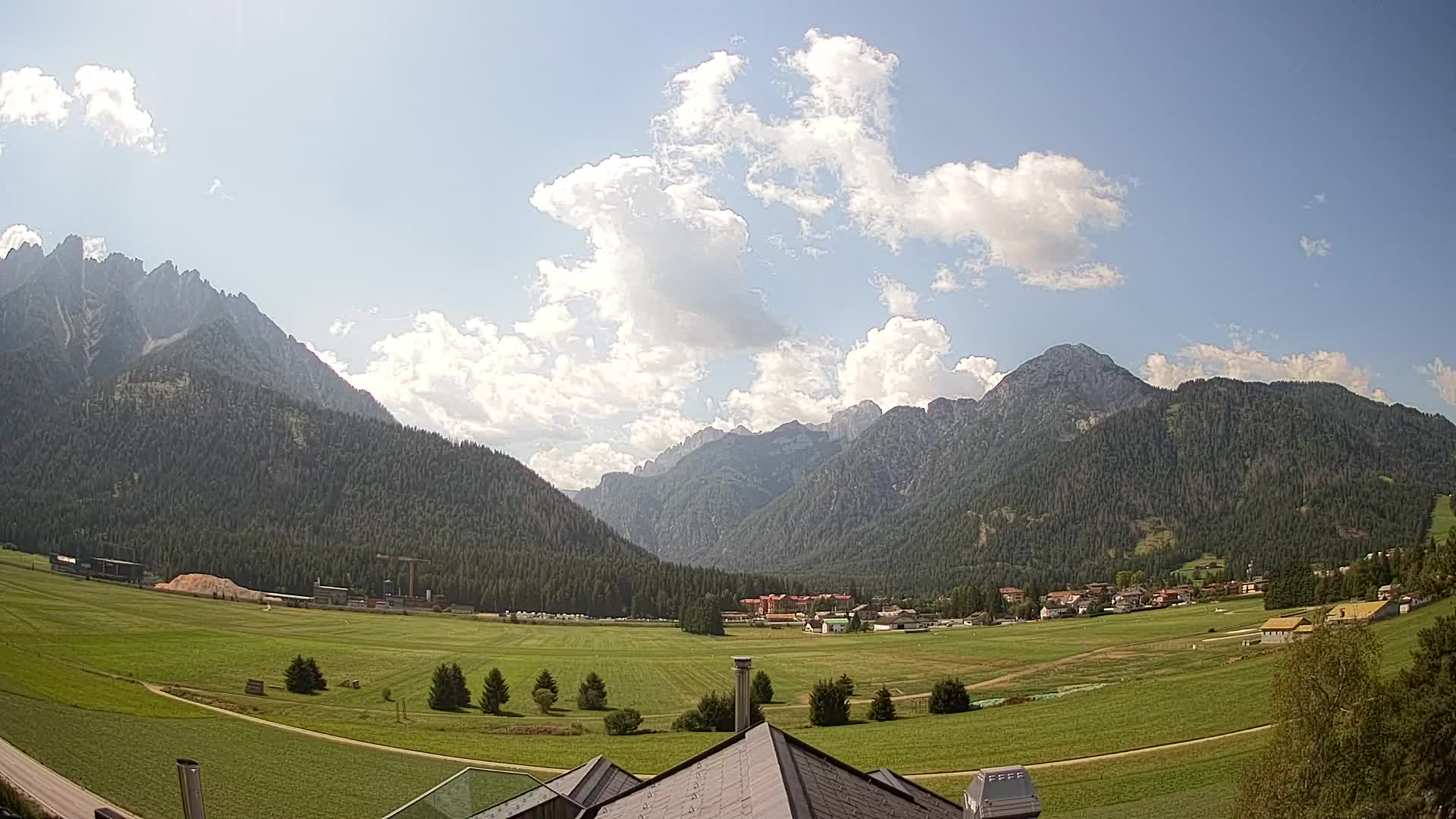 Webcam Toblach Dolomitas – Vista desde el Hotel Rosengarten
