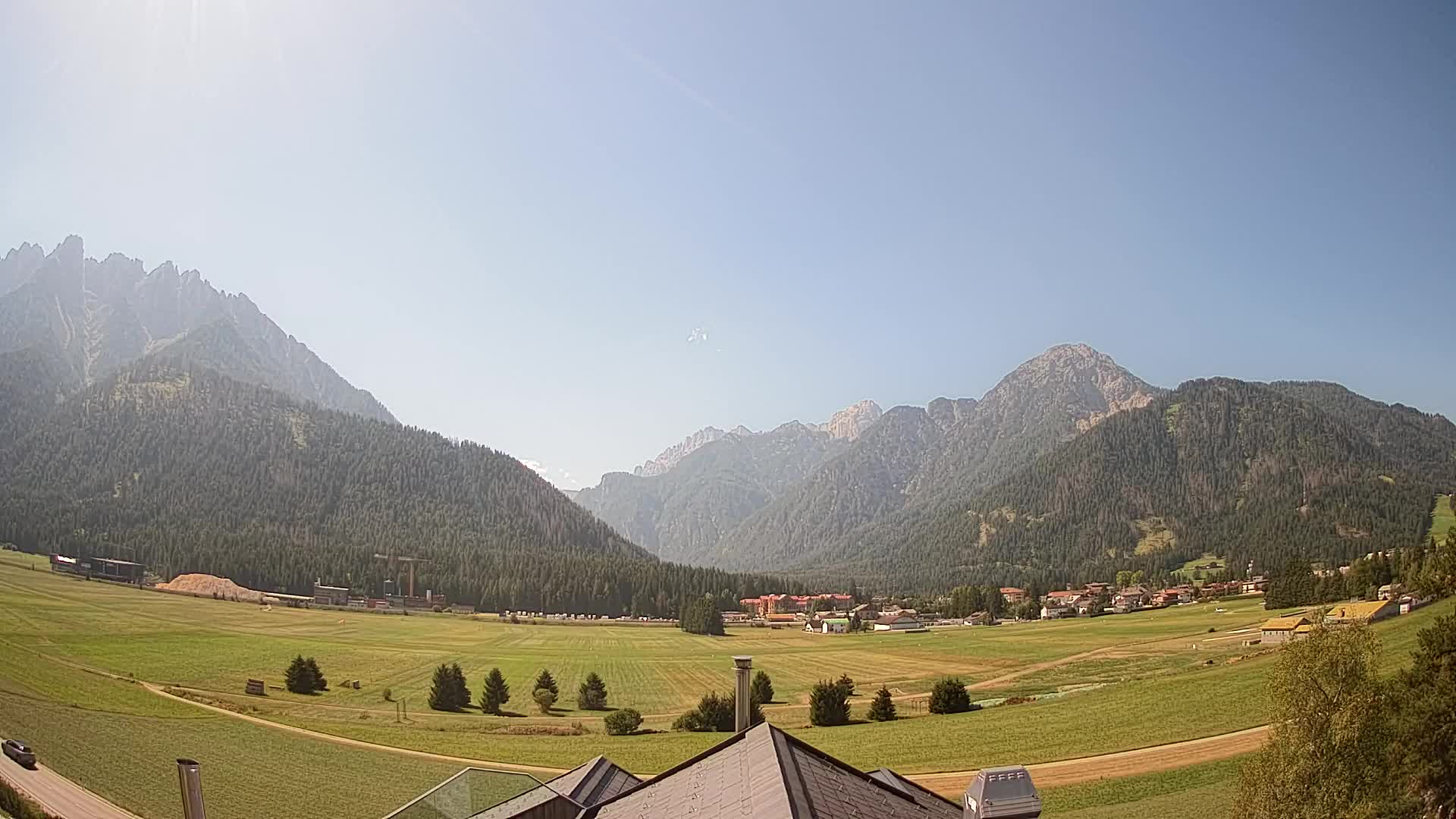 Webcam Dobbiaco Dolomiti – Vista dall’Hotel Rosengarten
