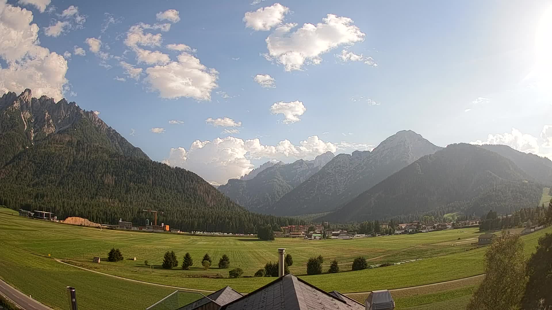 Webcam Toblach Dolomites – Vue depuis l’Hôtel Rosengarten