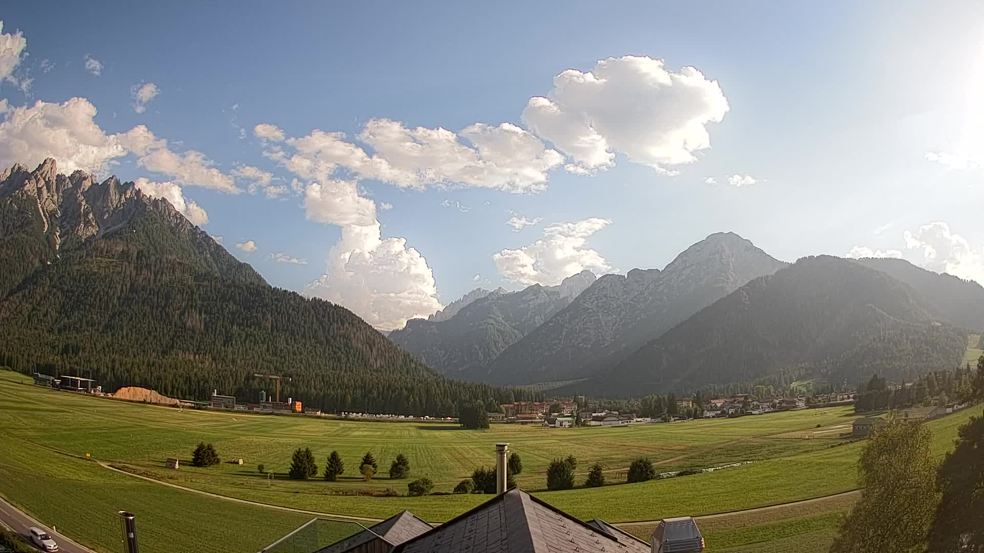 Webcam Dobbiaco Dolomiti – Vista dall’Hotel Rosengarten