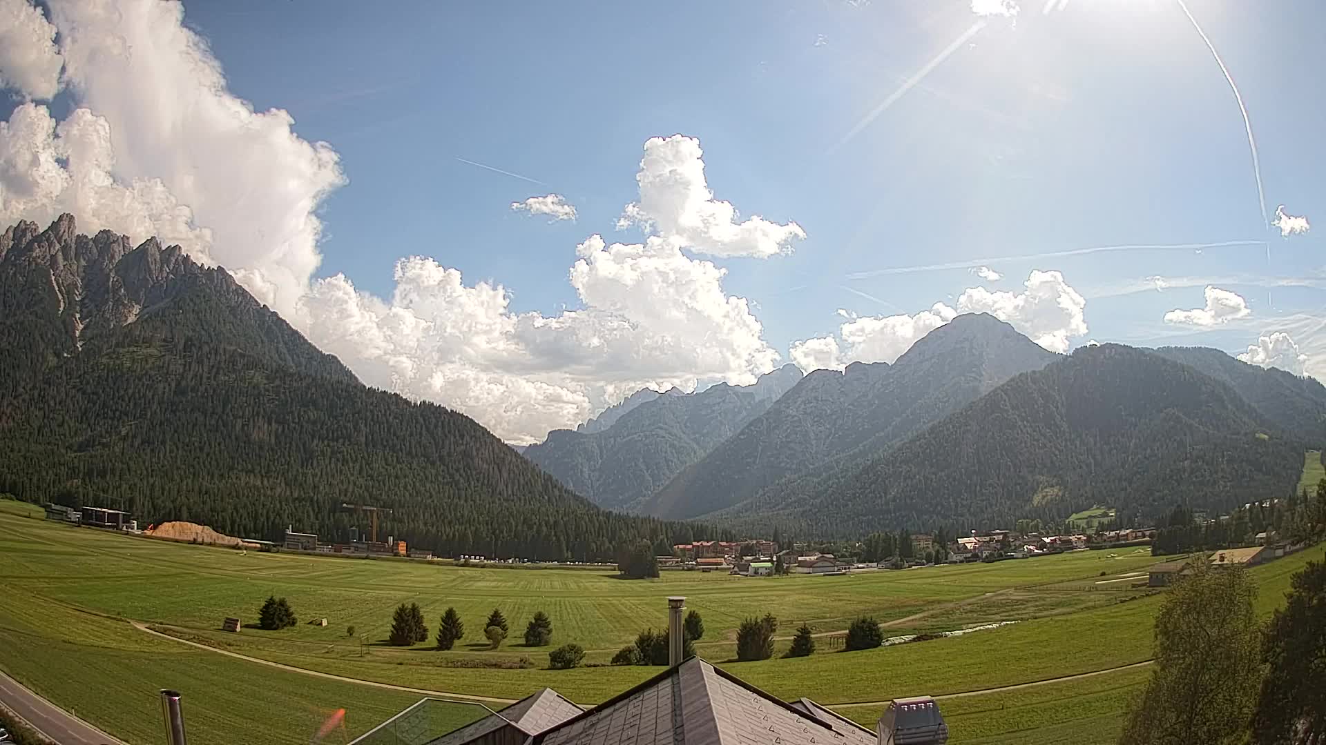 Webcam Toblach Dolomiten – Blick vom Hotel Rosengarten