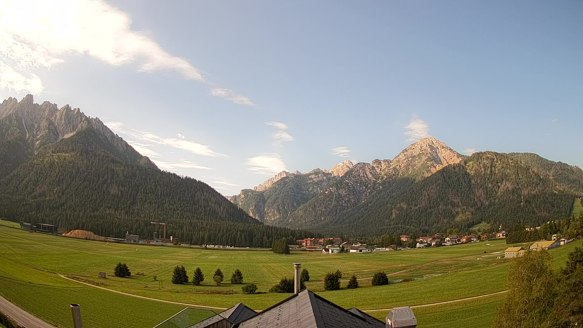 Webcam Toblach Dolomites – Vue depuis l’Hôtel Rosengarten