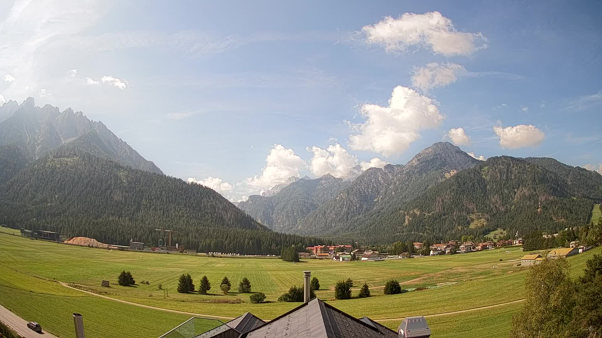 Webcam Toblach Dolomitas – Vista desde el Hotel Rosengarten