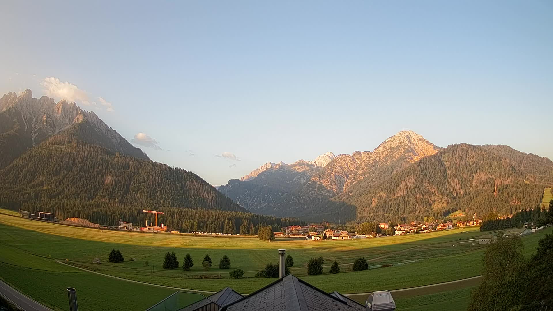 Webcam Toblach Dolomites – Vue depuis l’Hôtel Rosengarten