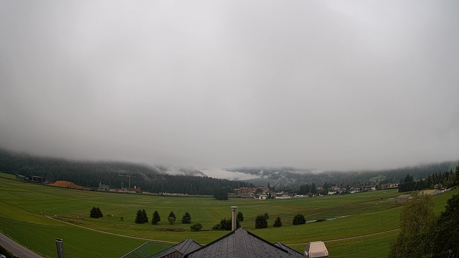 Webcam Toblach Dolomites – View from Hotel Rosengarten