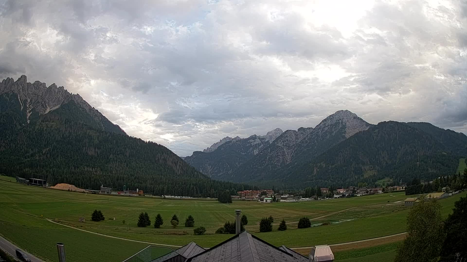 Webcam Toblach Dolomites – Vue depuis l’Hôtel Rosengarten