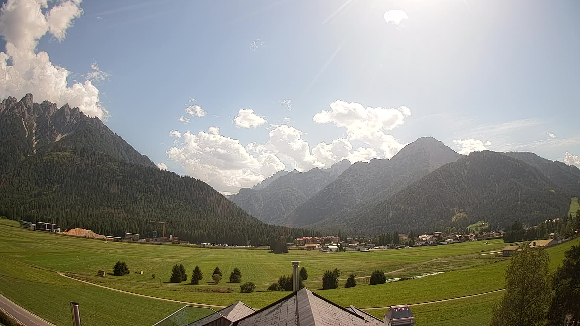 Webcam Toblach Dolomiten – Blick vom Hotel Rosengarten